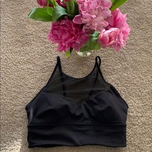 Size 6 high neck mesh lululemon sports bra